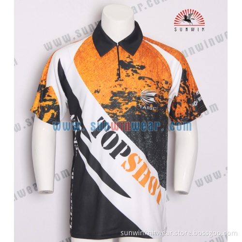 oem manufactory custom super quality 2017 design dart shirt for men and women
